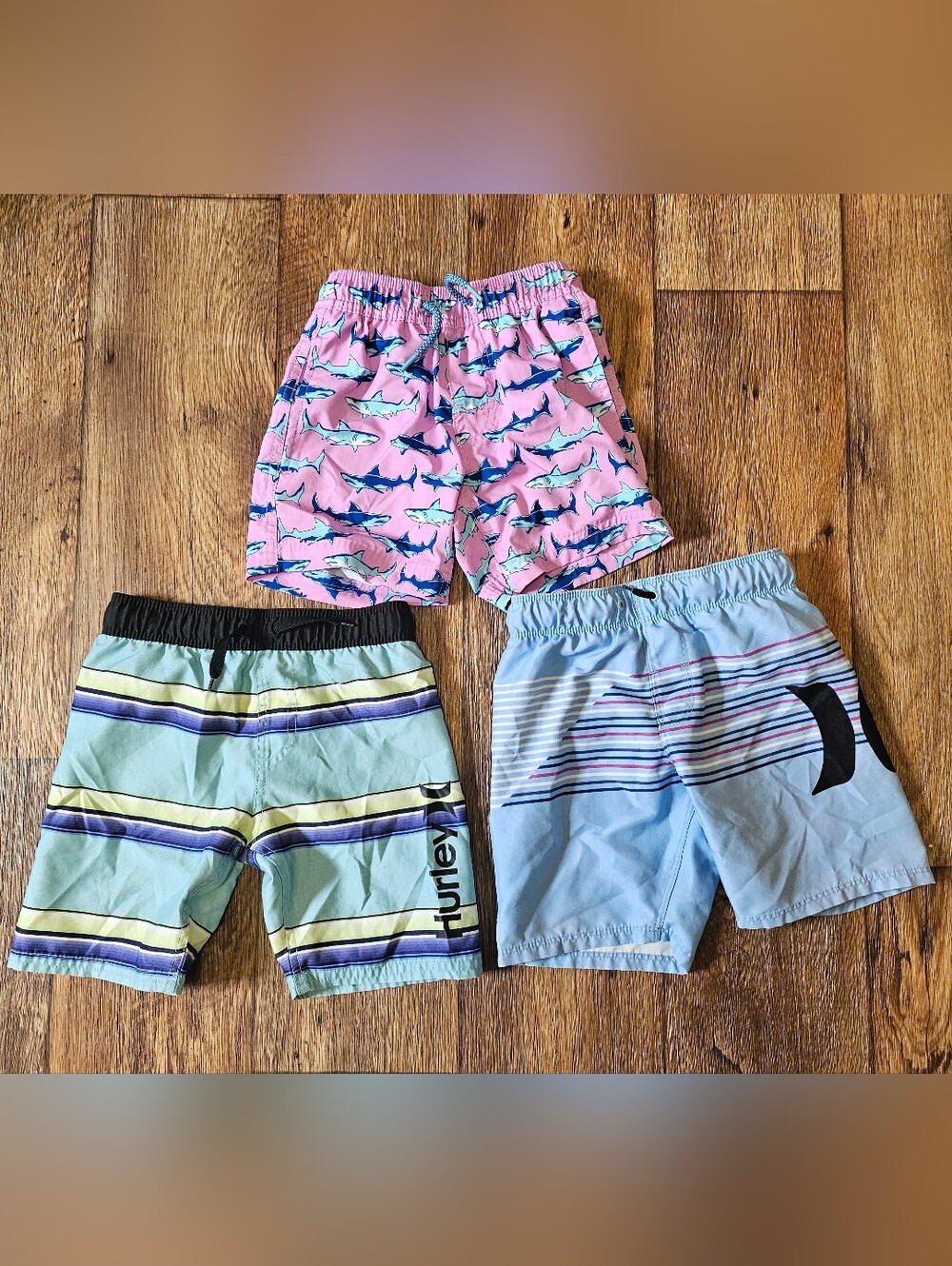 Boys Hurley Swim Trunks size 4